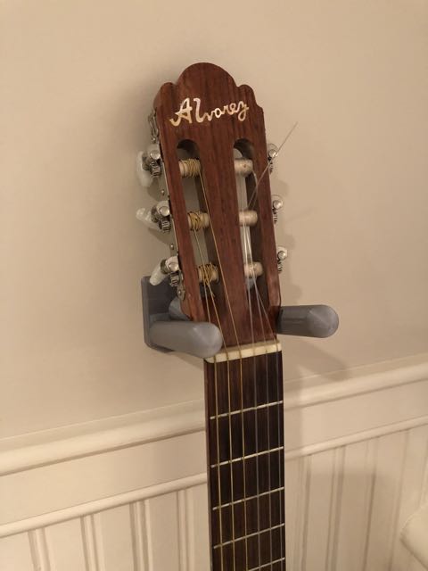 Classical Guitar Wall Hanger – 57 mm Neck Mount