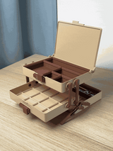 Klappbox mit Schiebeverschluss – Gridfinity 4×3 Aufbewahrung