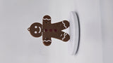 Beweglicher Lebkuchenmann als Flexi-Figur