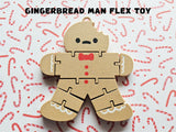 Beweglicher Lebkuchenmann als Flexi-Figur