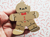 Beweglicher Lebkuchenmann als Flexi-Figur