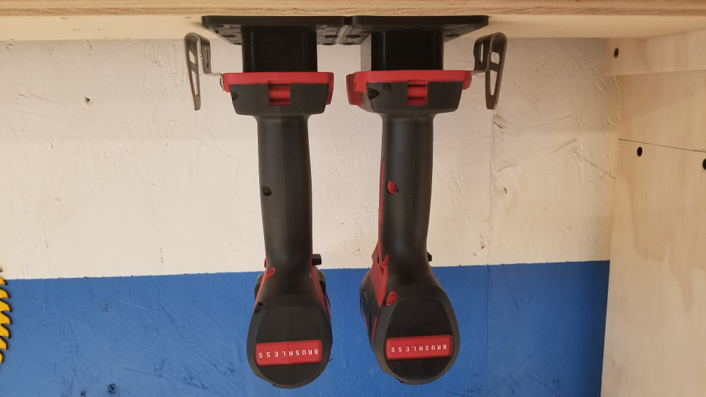 Milwaukee M18 Tool Mount – Wall Holder for Cordless Drills
