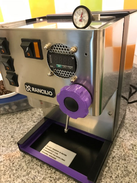 Upgrade für den Dampfknopf der Rancilio Silvia, ergonomische Abdeckung