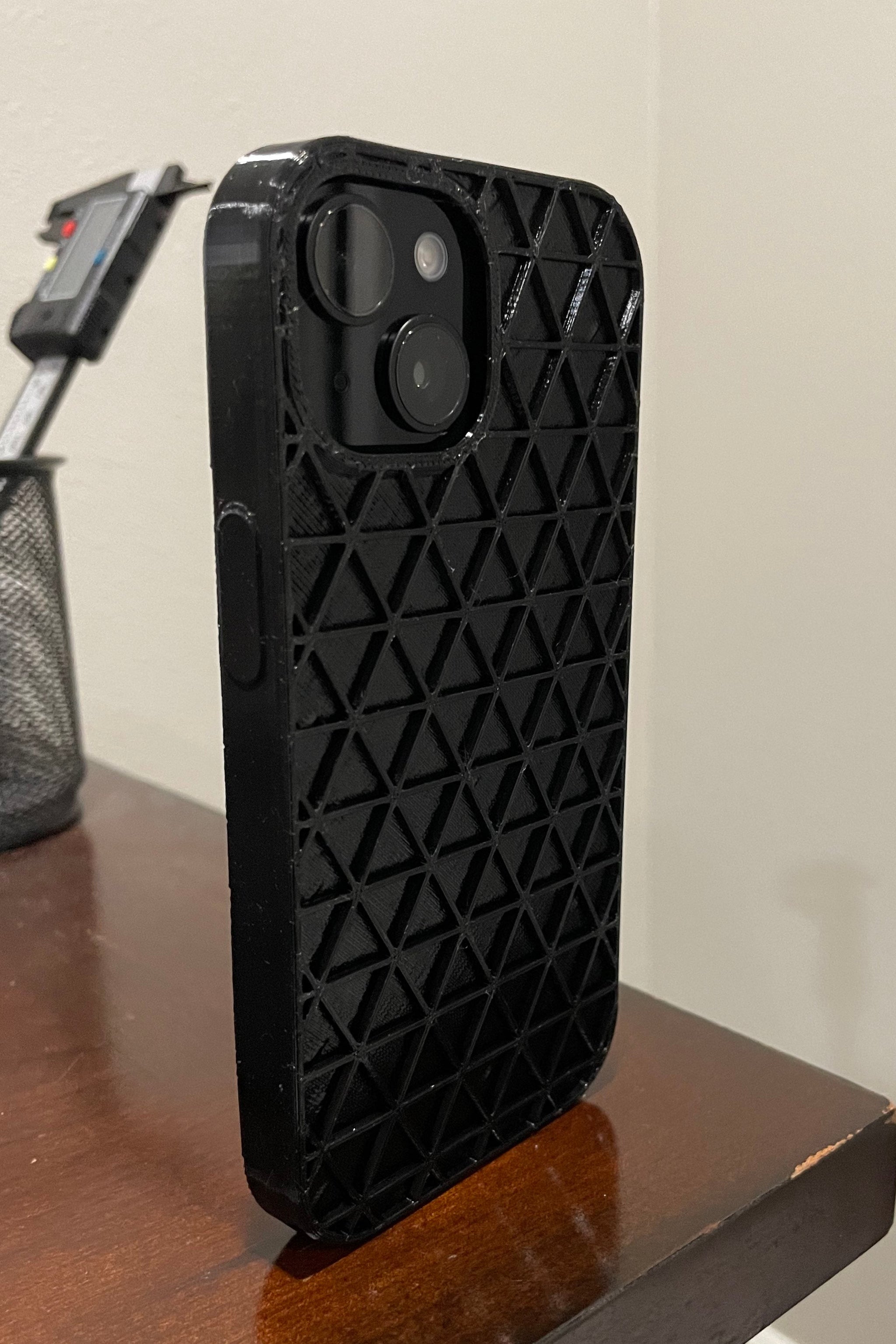 iPhone 15 Case with MagSafe Wallet & Charger Support