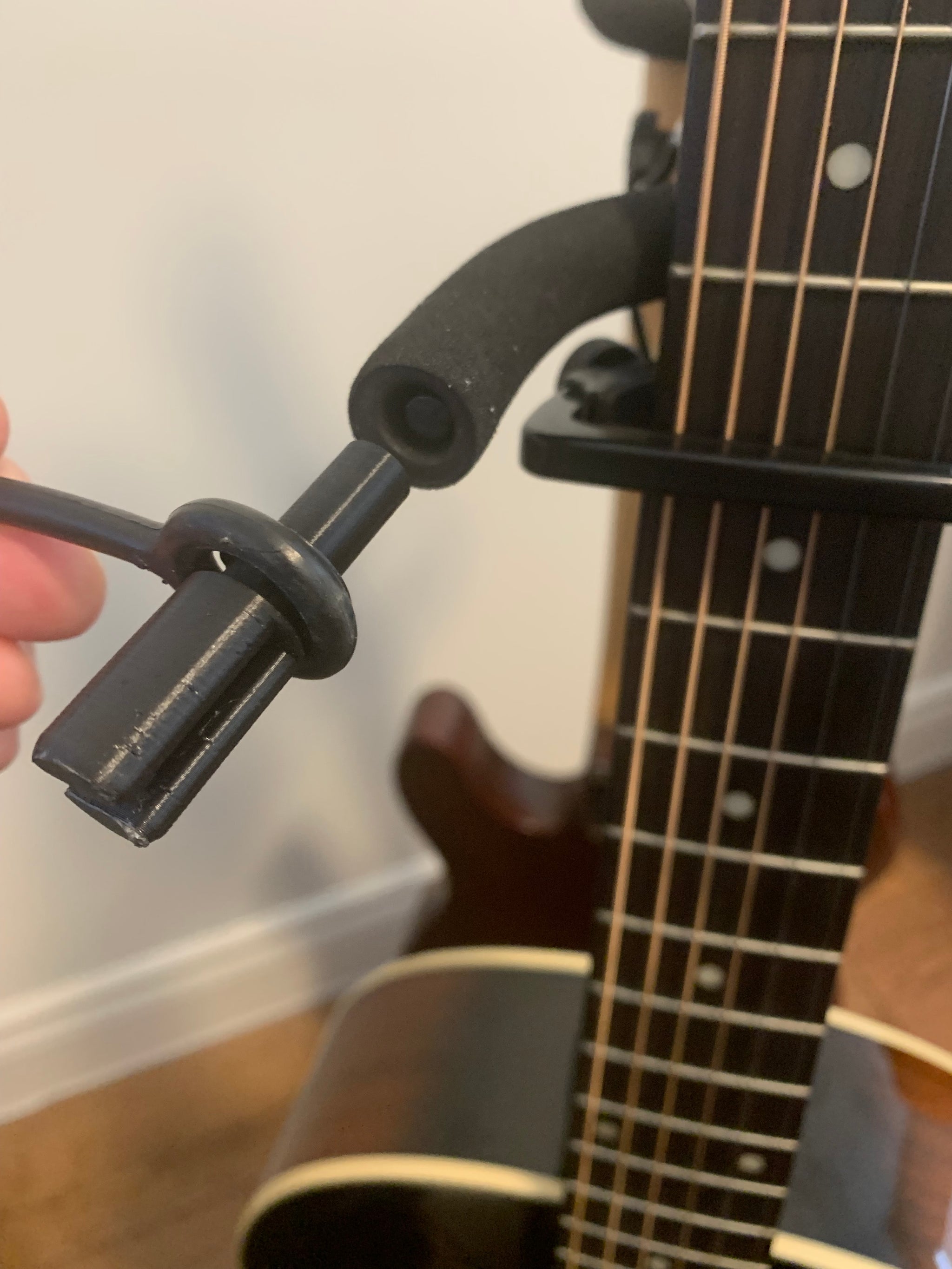 Guitar Pick Holder for Standard Floor Guitar Stand