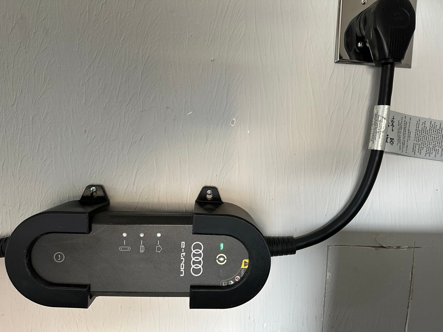 Audi e-tron Wall Charger Holder – Neat & Removable