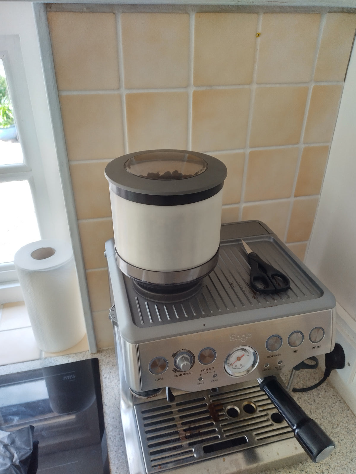 Bohnenbehälter-Verlängerung für Sage/Breville Barista Express