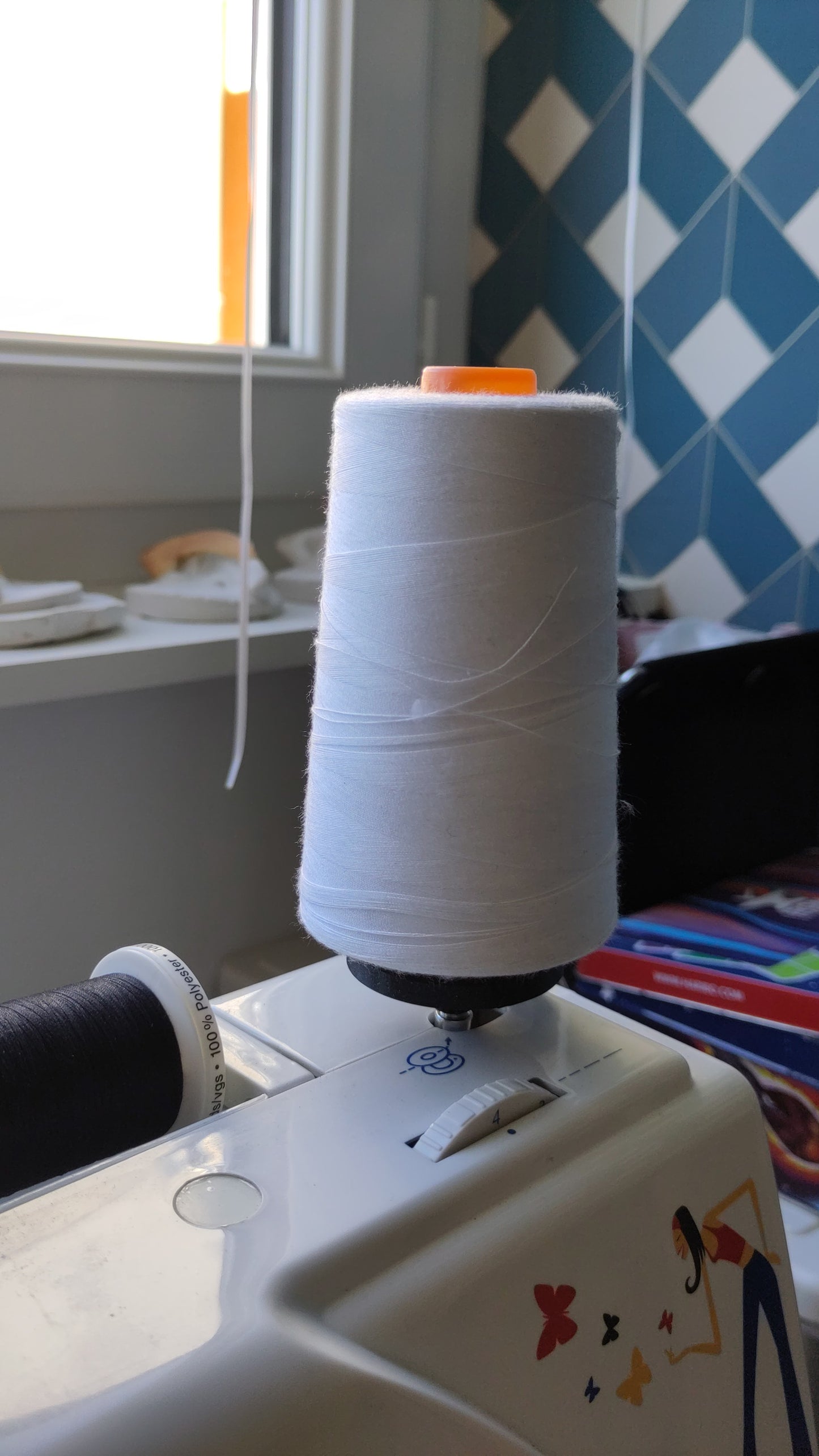 Parametric Yarn Holder for Singer Sewing Machines