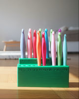 Crochet Hook Rack for 17 Hooks