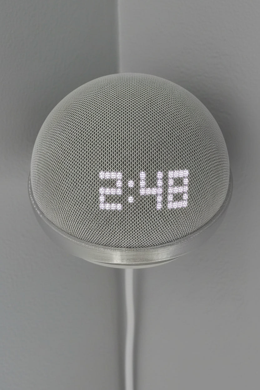 Echo Dot 4 & 5 Eckhalterung – bohren? Nicht nötig