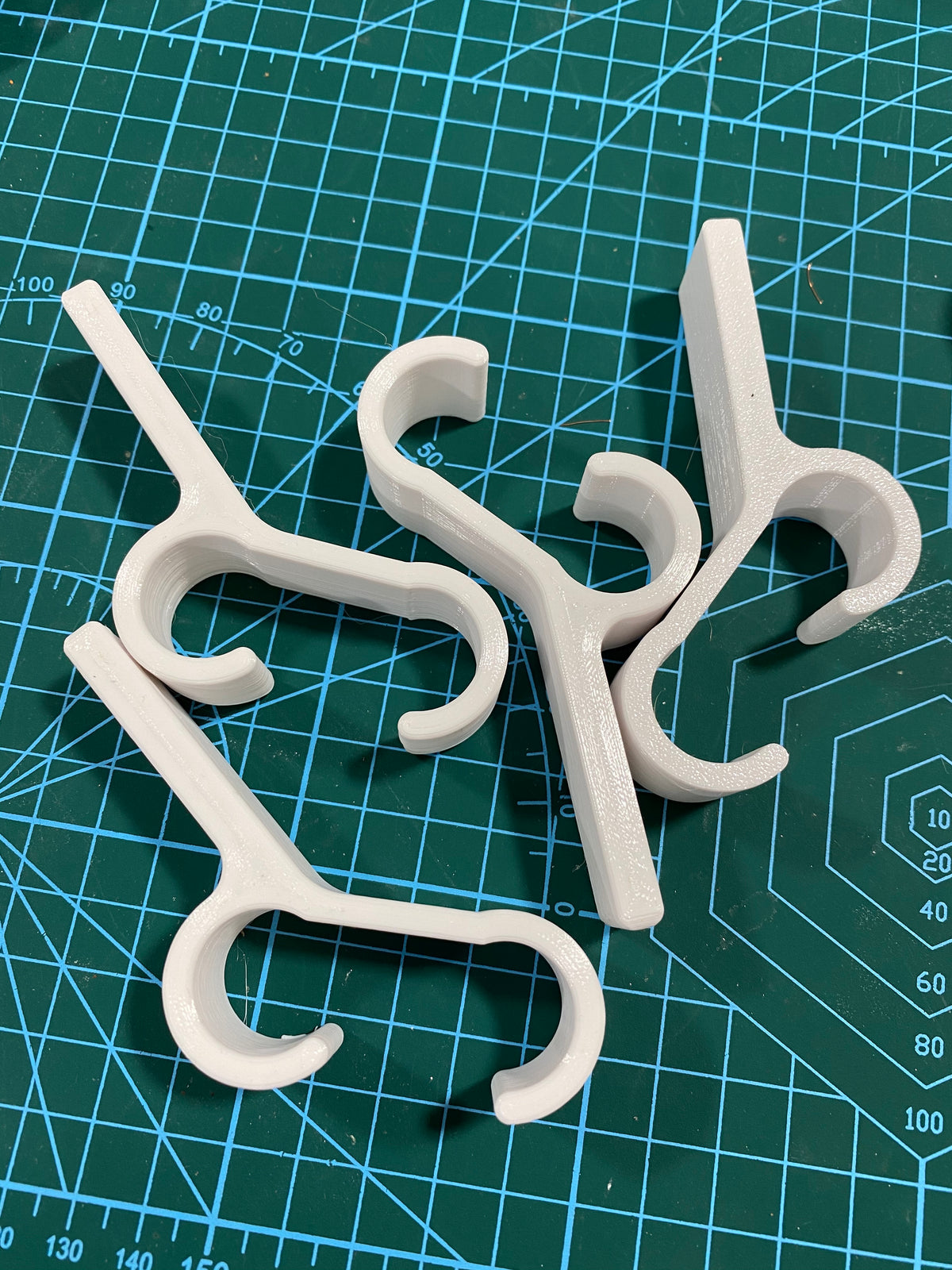 Custom-fit Towel Hook for Heated Towel Rails