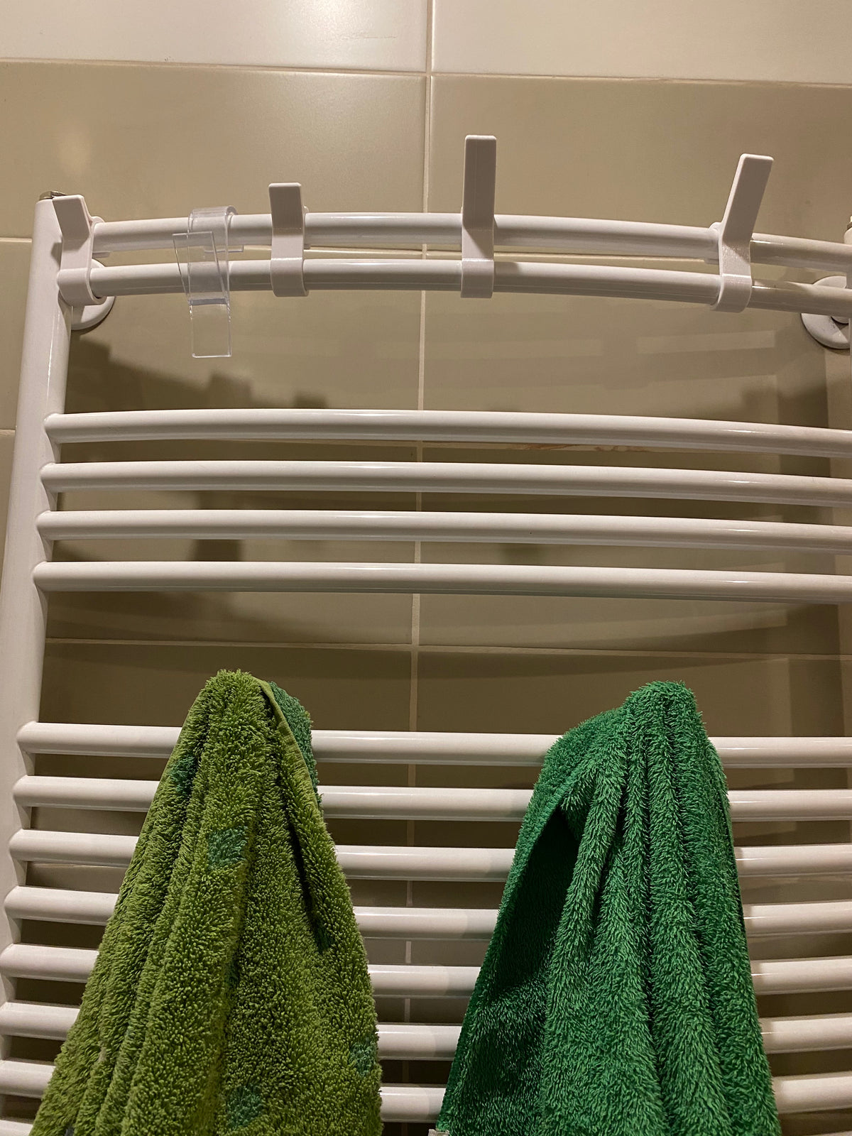Custom-fit Towel Hook for Heated Towel Rails