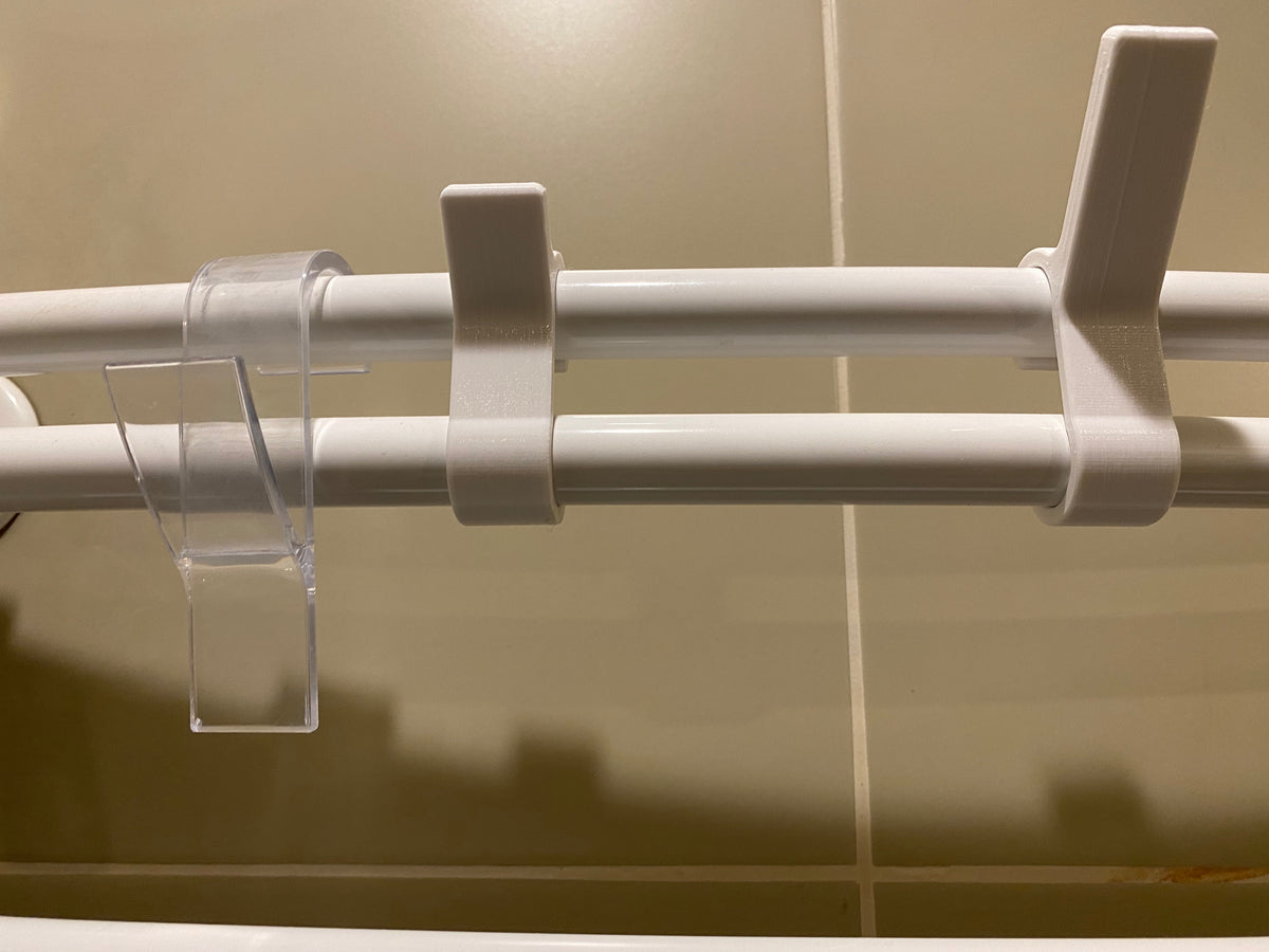 Custom-fit Towel Hook for Heated Towel Rails
