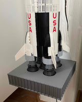 LEGO Saturn V Vertical Wall Mount – Launchpad Style
