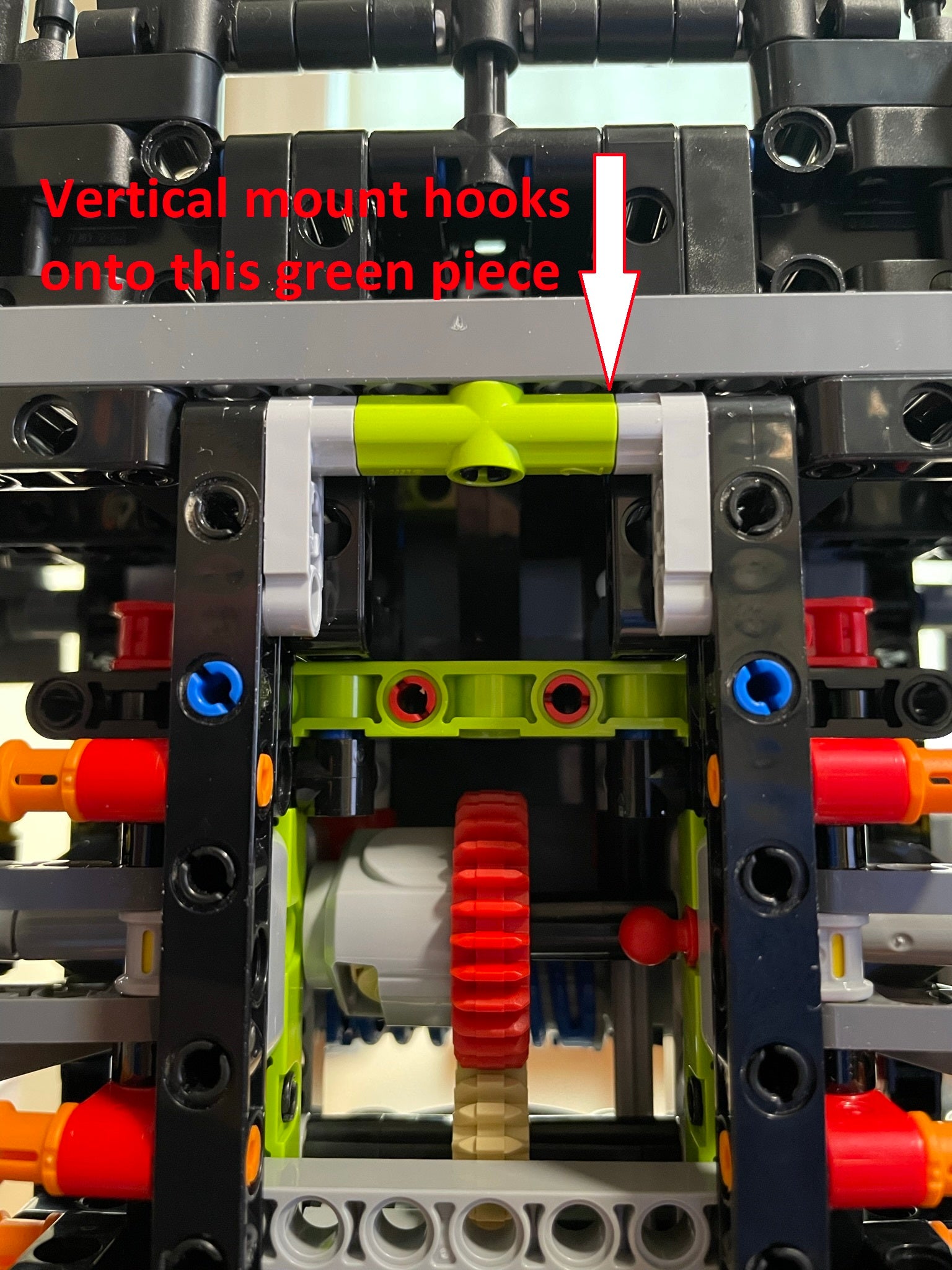LEGO Peugeot 9X8 42156 Vertical Wall Mount