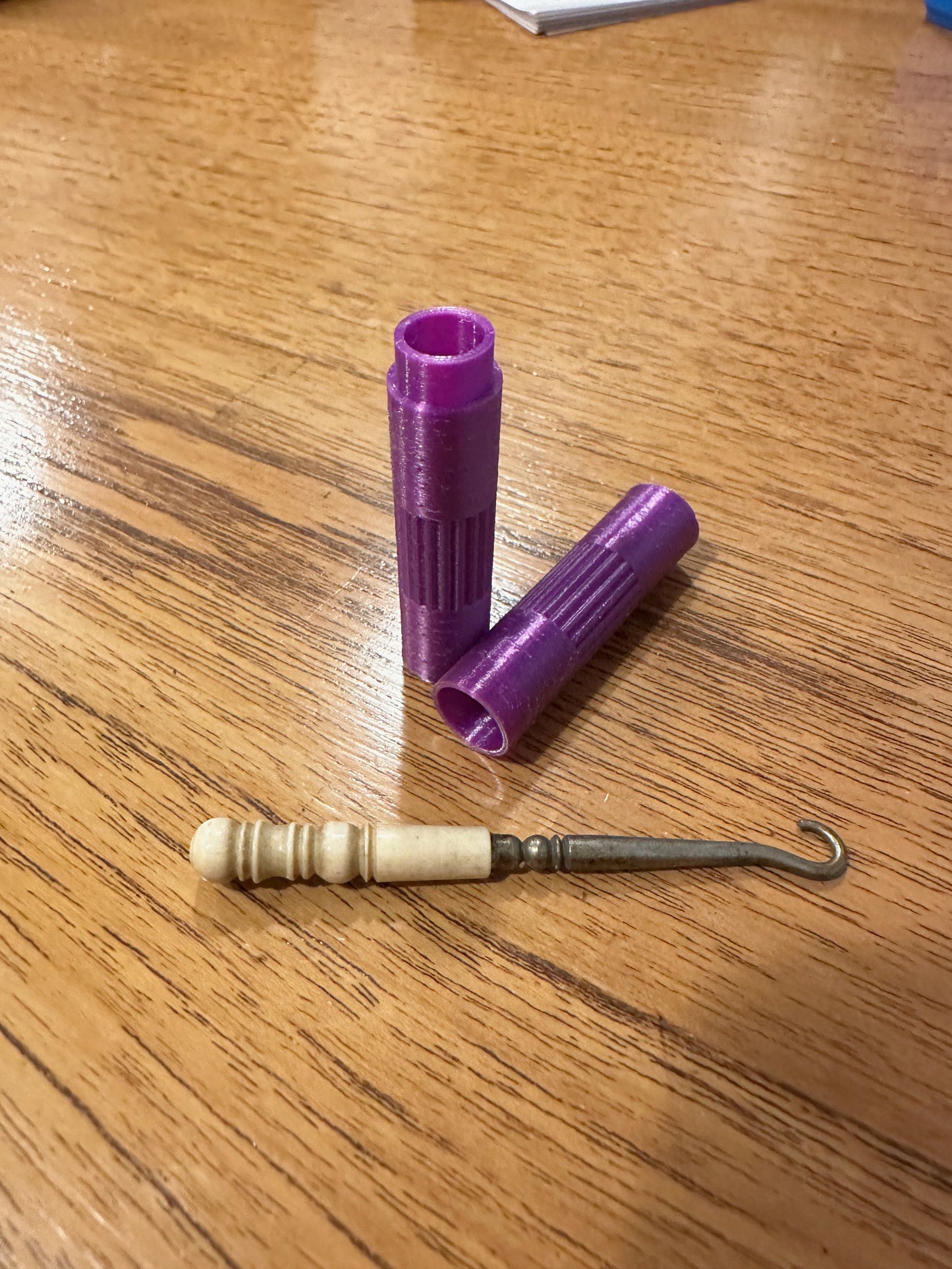 Crochet & Button Hook Protective Case