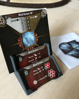 Gloomhaven Monster Attack Deck & Stat Card Holder