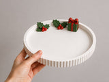 Kleines Weihnachtstablett für Schmuck und Kleinkram