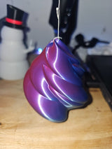 Gedrehte Weihnachtskugel in Spiralform