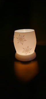 Weihnachtslampe für LED-Teelichter, 137 mm hoch