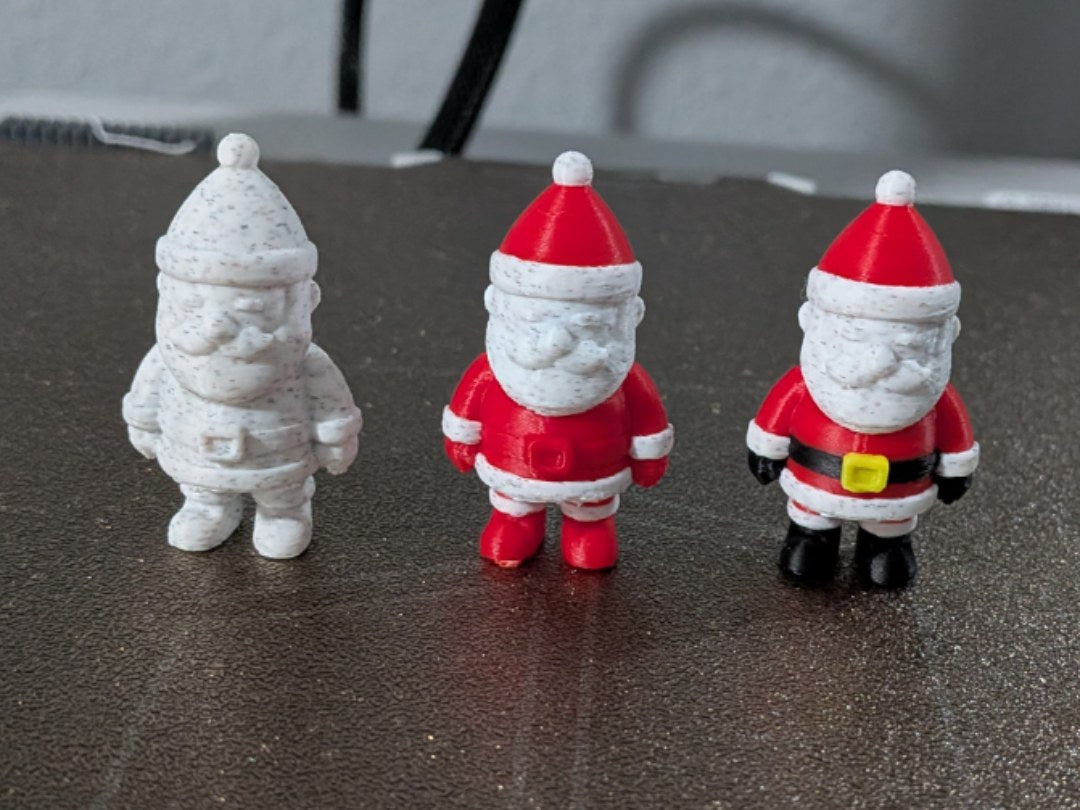 Kleine Weihnachtsmannfigur