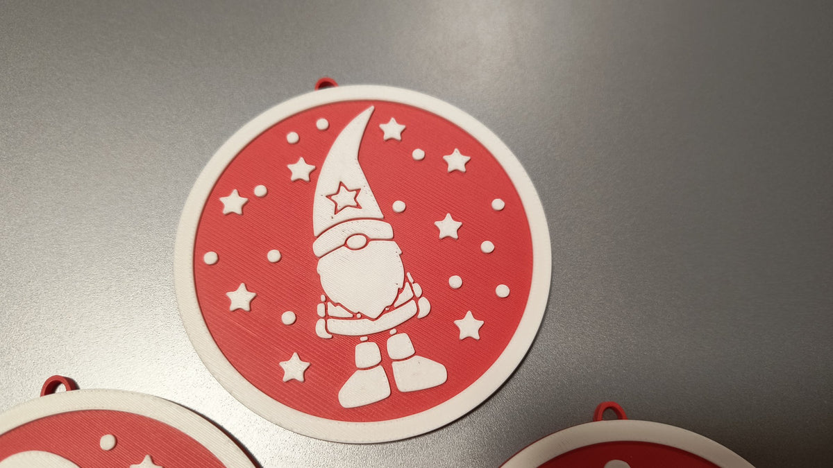 Wichtel-Anhänger für den Weihnachtsbaum – 3 Designs
