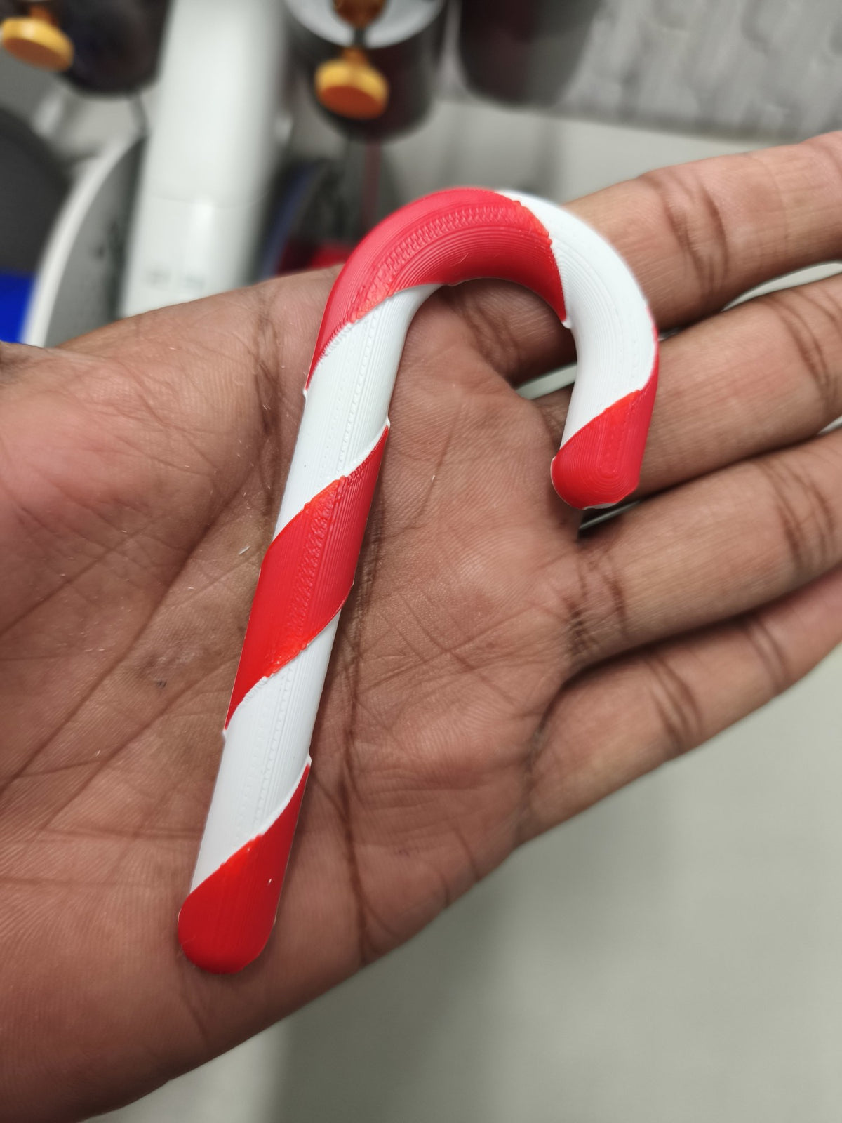 Halbe Zuckerstange mit flacher Rückseite