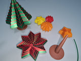 Faltbarer Weihnachtsbaum-Fidget mit 10 Ebenen
