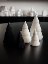 Minimalistische Mini-Weihnachtsbäume