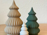 Moderne minimalistische Weihnachtsbaumfigur