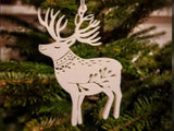 Christbaumschmuck mit Hirsch