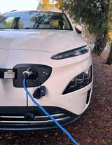 Ladeport-Abdeckung für Hyundai Kona Elektro