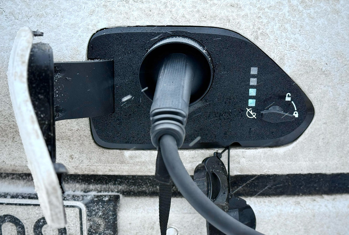 Ladeport-Abdeckung für Hyundai Kona Elektro