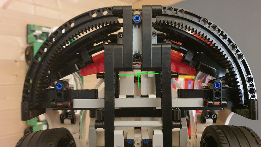 Lego Technic Porsche RSR Wall Hook – Display Mount