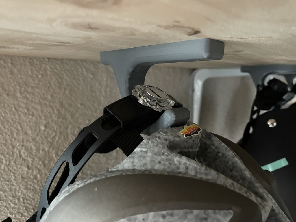 Bicycle Helmet Hanger – Universal Wall Hook