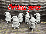 Süße Weihnachtswichtel, die Helfer des Weihnachtsmanns