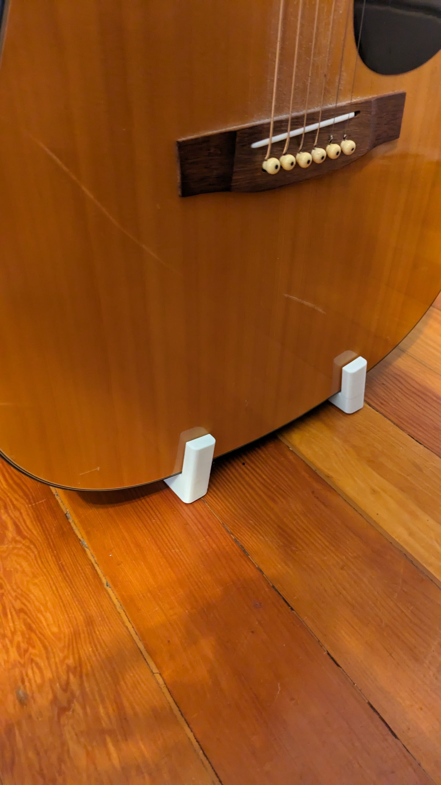 Acoustic Guitar Stand – Freestanding 3D Printed