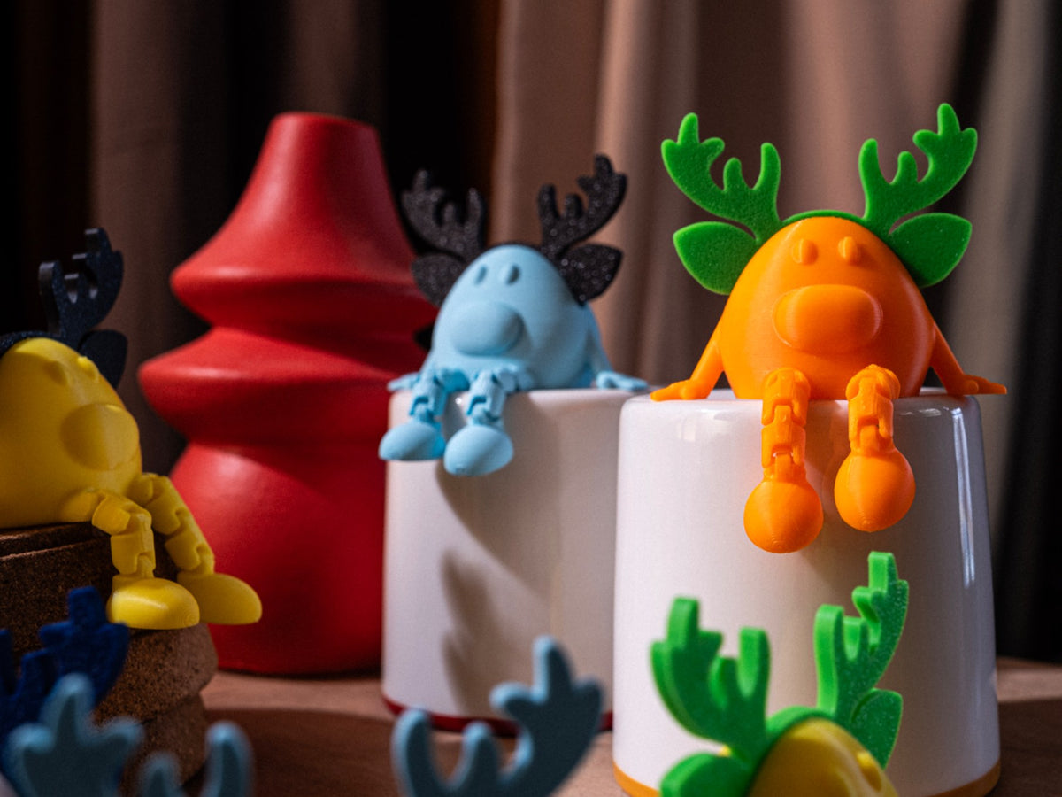 Kleine Rentierfigur für Weihnachten