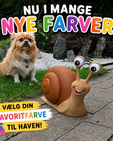 Riesige Gartenschnecke – Witzige Gartenfigur