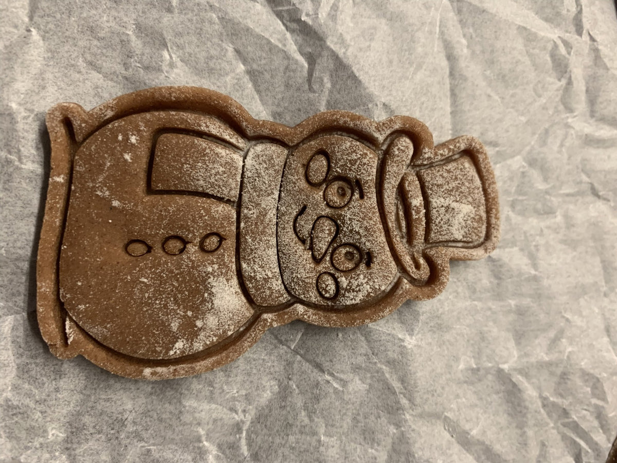 Plätzchenausstecher in Schneemannform