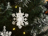 3D-Schneeflocken zum Zusammenstecken, 4er-Set