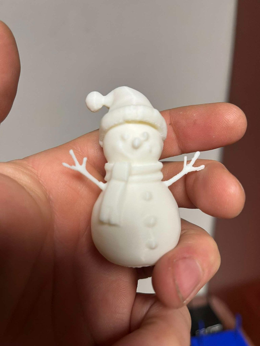 Set mit 3 süßen Schneemannfiguren