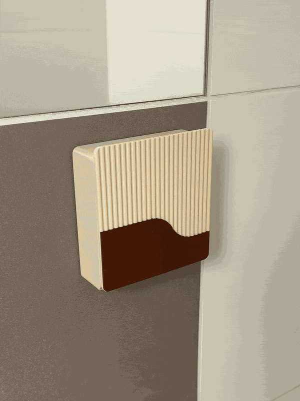 Tilt Box Badezimmer-Organizer – Wattestäbchen & Wattepads