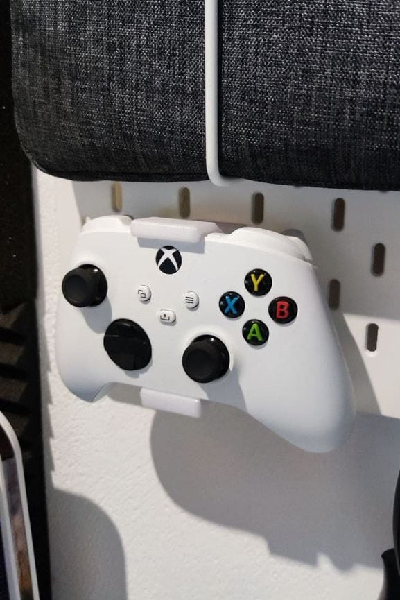 Xbox Controller Holder for IKEA Skadis Pegboard
