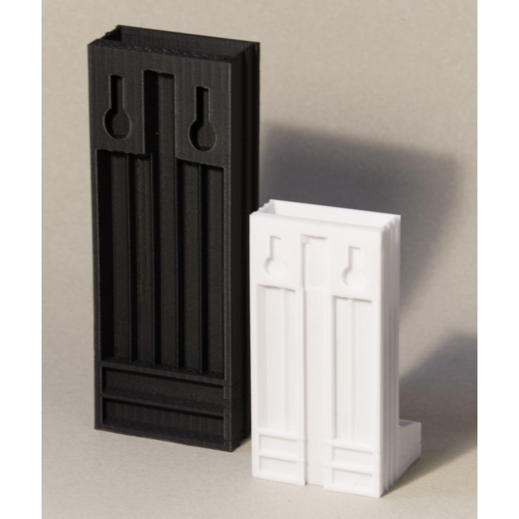 Stackable Battery Organizer with Wall Mount – AA & AAA