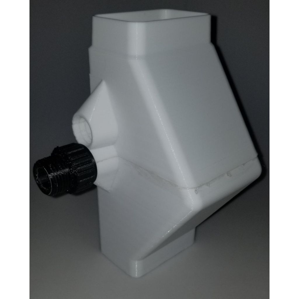 Garden Hose Adapter for Rain Barrel Downspout Diverter