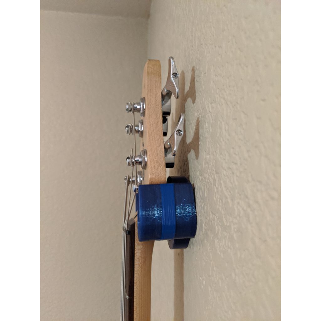 Bass Guitar Wall Hook – Fits Wide Bass Necks