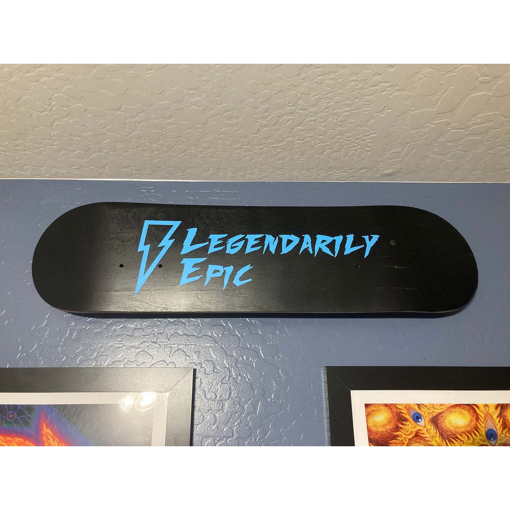 Skateboard Deck Wall Mount
