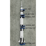 LEGO Saturn V Wall Mount