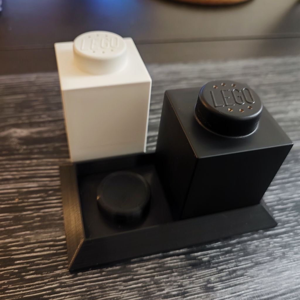 Holder for LEGO Salt & Pepper Shakers